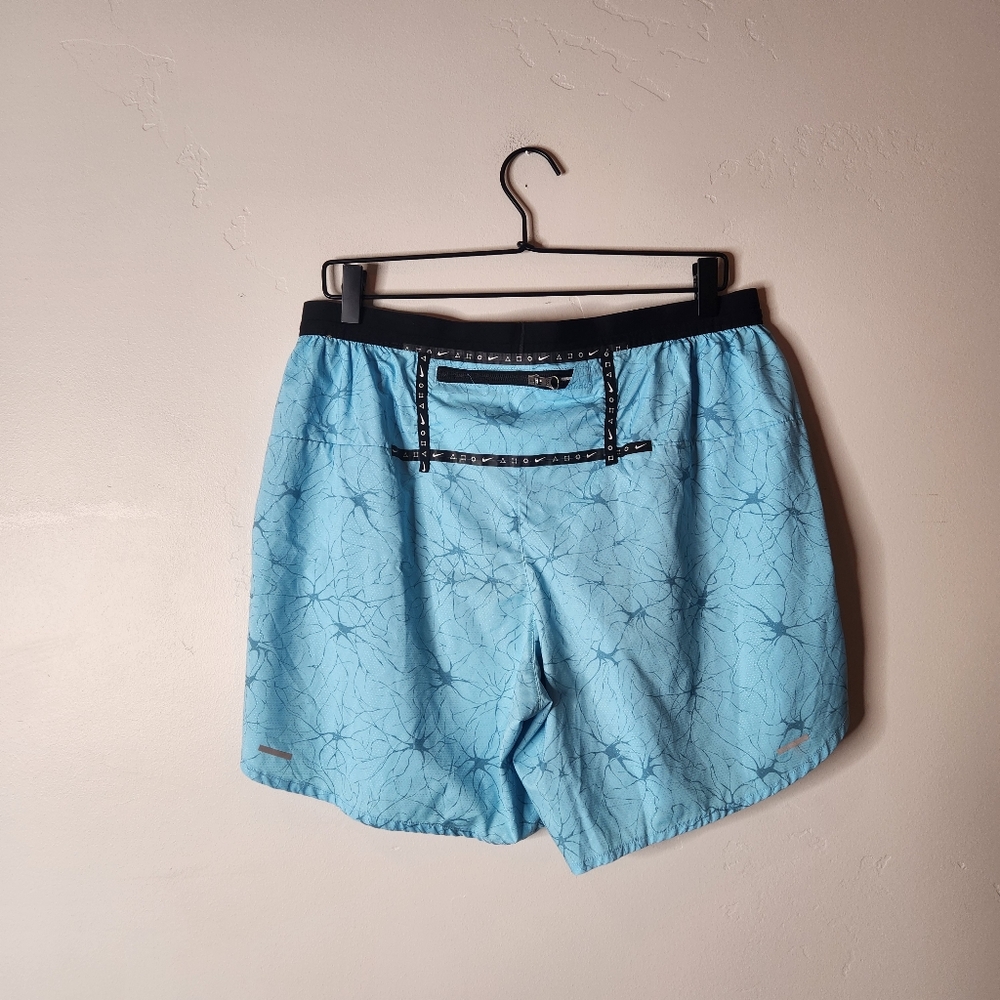 Nike Stride D.Y.E. Mens 7" Running Shorts Size XL Blue Chill - Picture 4 of 7